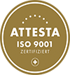 ISO Zertifikat in gold